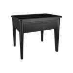 green basics table de culture super xxl living noir